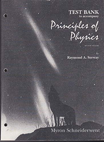 principles of physics 2nd edition raymond serway 0030206685, 9780030206689