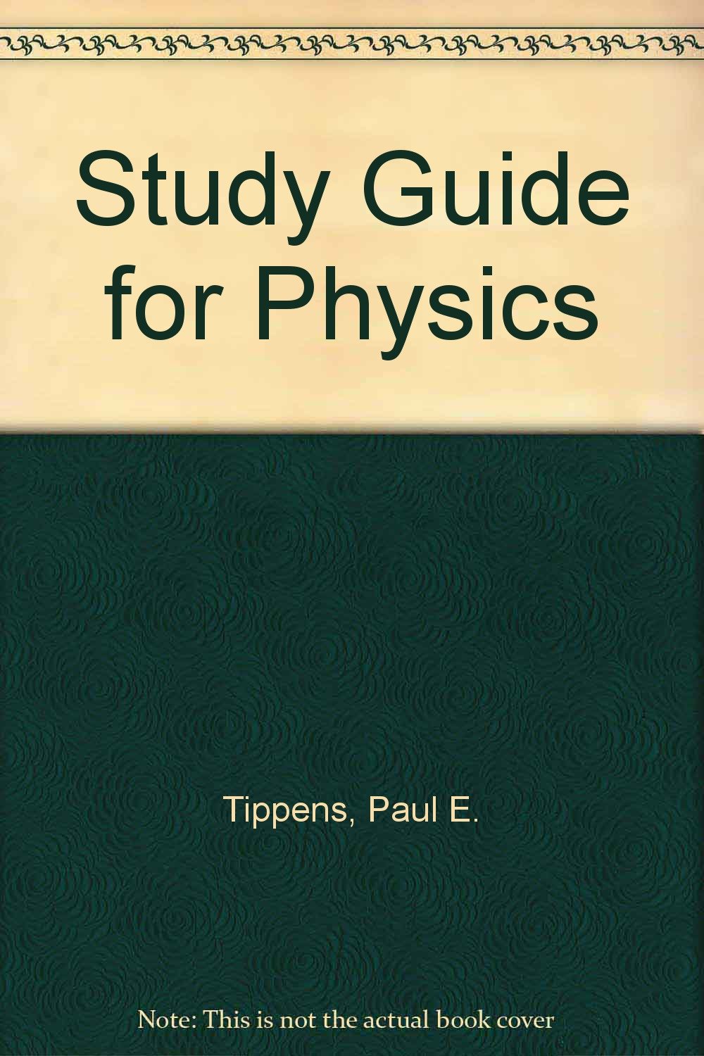 physics study guide study guide edition tippens, paul e. 0028065042, 9780028065045