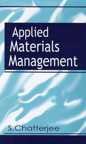 applied materials management 1st edition s chatterjee 0761932755, 9780761932758