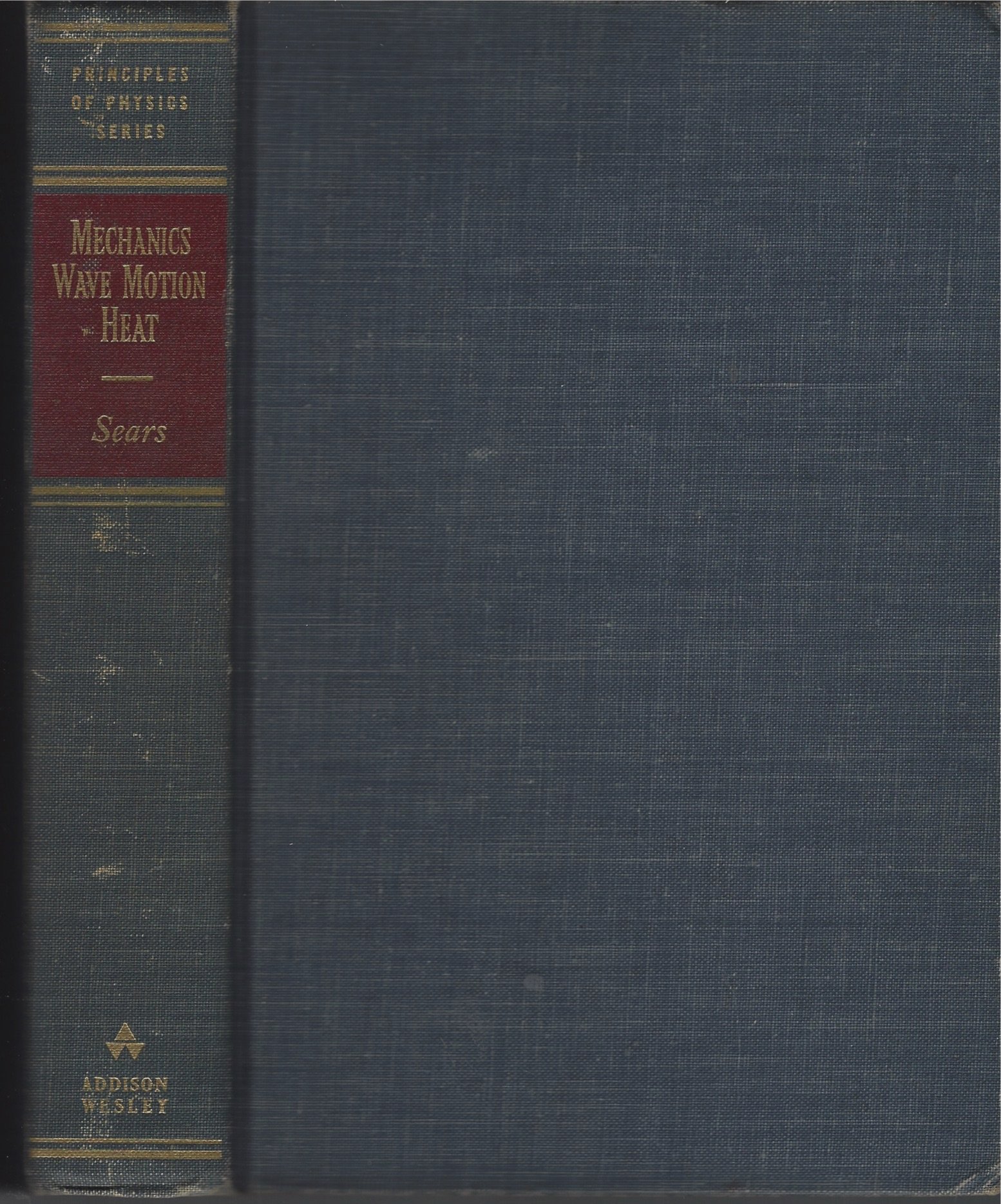 mechanics wave motion and heat  sears, francis weston 1114273228, 9781114273221