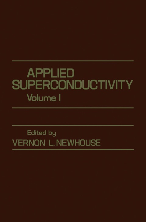 applied superconductivity 1st printed edition newhouse, vernon l 0125177011, 9780125177016