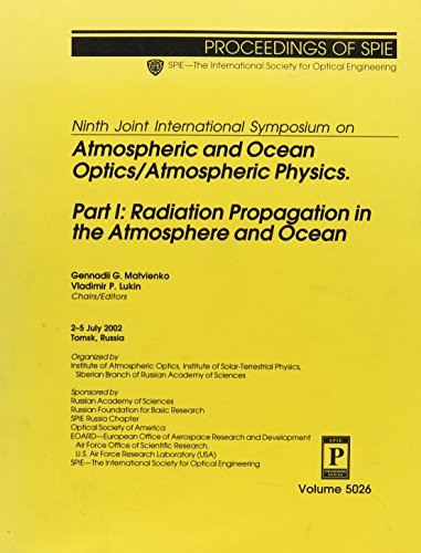 ninth joint international symposium on atmospheric and ocean optics/atmospheric physics 2 5 july 2002 tomsk