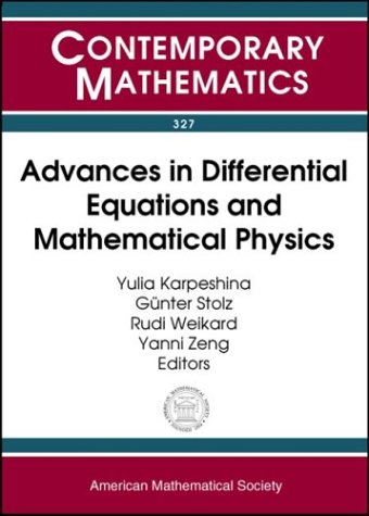 advances in differential equations and mathematical physics  international conference on differential