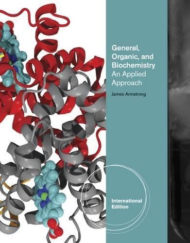 general organic and biochemistry an applied approach 1ed  amstrong 084006828x, 9780840068286