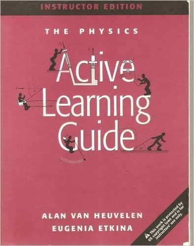 the physics active learning guide instructors edition 1st editon edition eugenia etkina alan van heuvelen