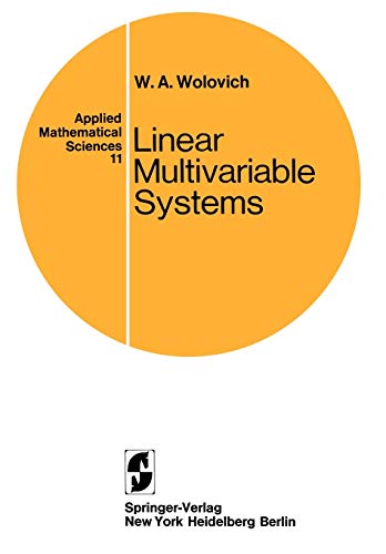 linear multivariable systems 1st edition wolovich, w. a. 0387901019, 9780387901015