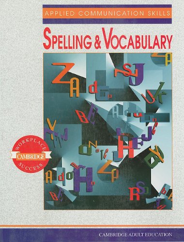 applied communications skills spelling and vocabulary  1996c 1st edition cambridge 0835919137, 9780835919135