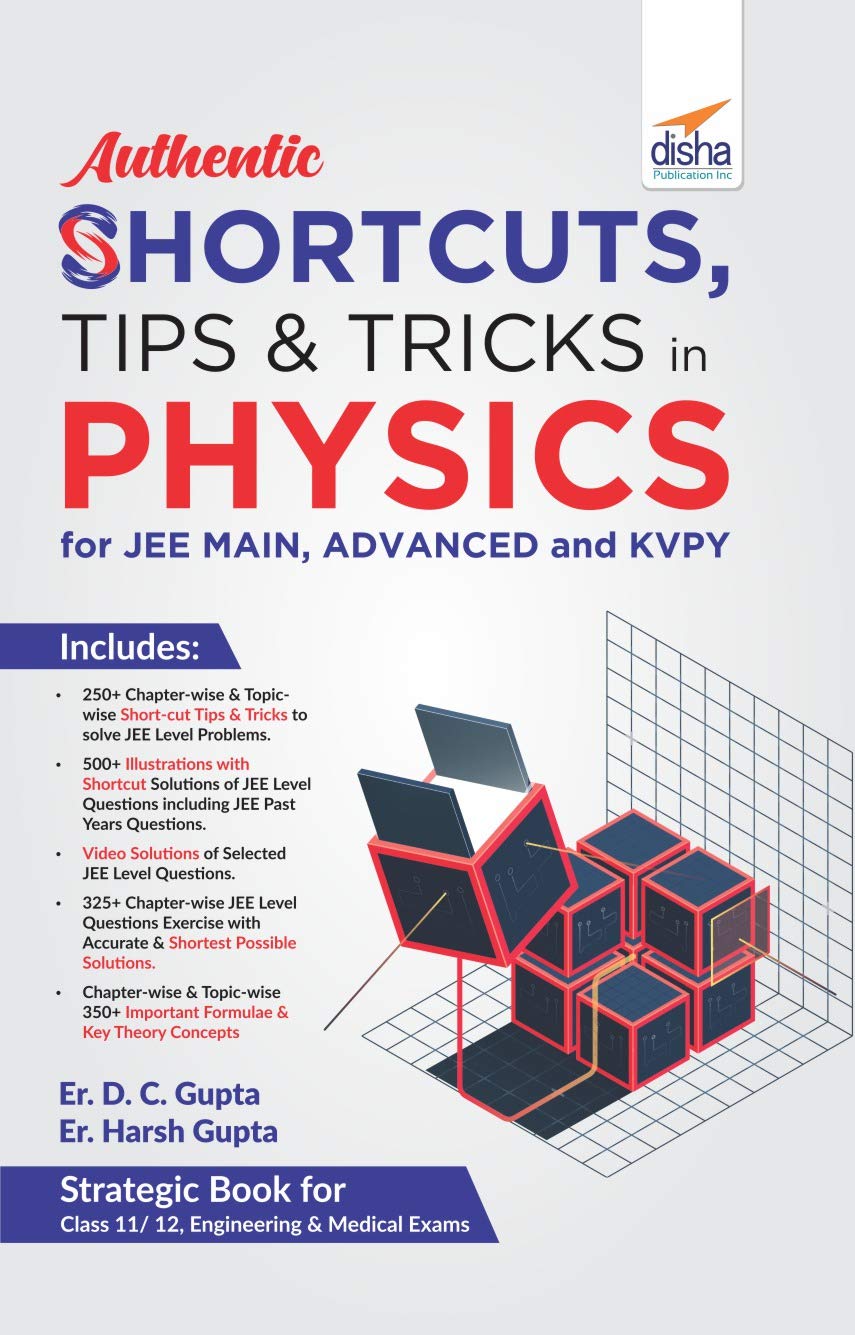 authentic shortcuts tips and tricks in physics for jee main advanced and kvpy  gupta, er d c, er harsh