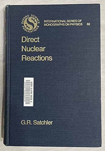 direct nuclear reactions  satchler, george raymond 0198512694, 9780198512691