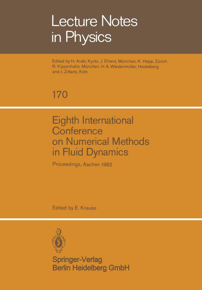 eighth international conference on numerical methods in fluid dynamics of the conference rheinisch westf