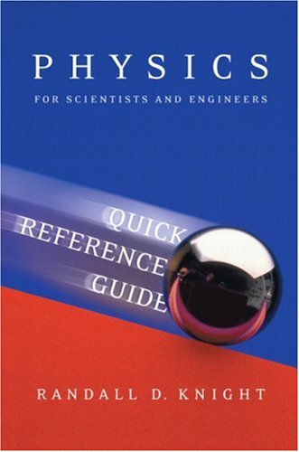 physics quick reference guide for physics for scientists and engineers a strategic approach with modern