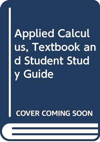 applied calculus textbook and student study guide 2nd edition deborah hughes hallett, andrew m. gleason,