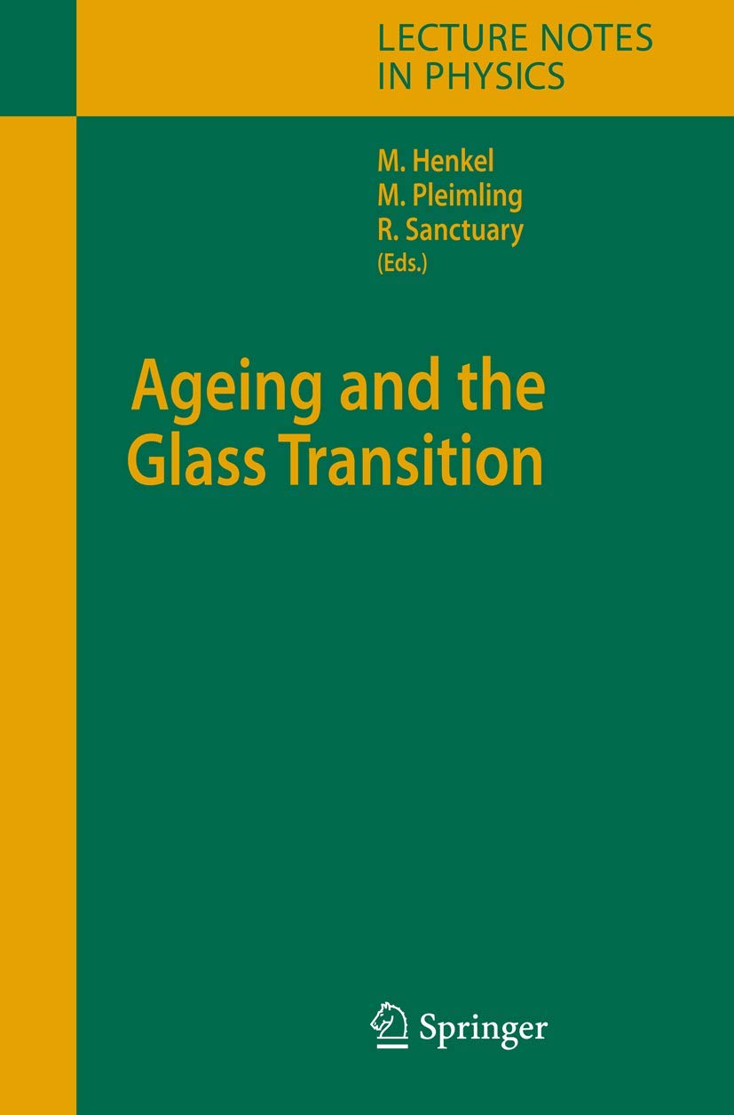 ageing and the glass transition 2007 edition benzoni gavage, sylvie, serre, denis 3540696830, 9783540696834