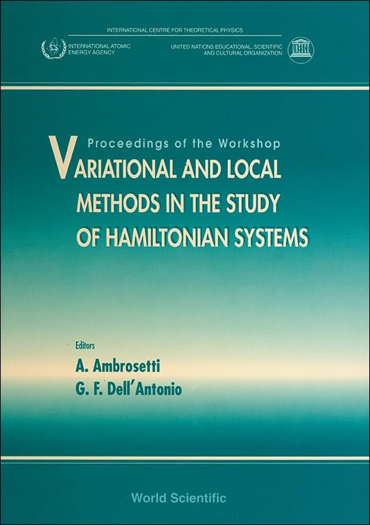 variational and local methods in the study of hamiltonian systems of the workshop ictp  international centre