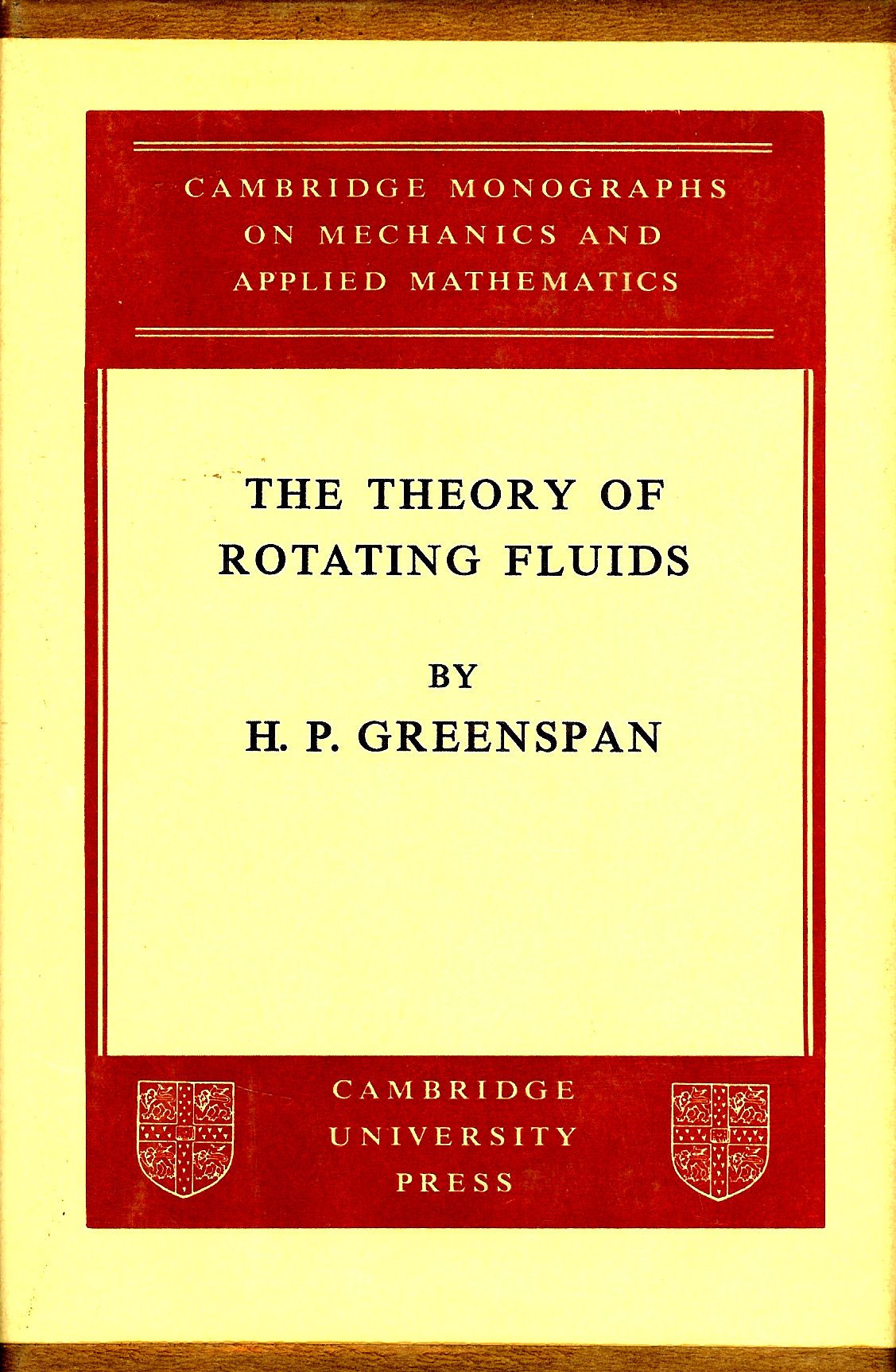 the theory of rotating fluids 1st edition greenspan 0521051479, 9780521051477