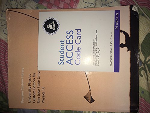 university physics custom edition for san jose state university physics 50 13th edition young, hugh d.,