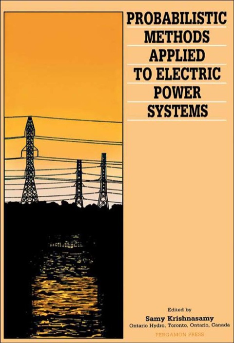 probabilistic methods applied to electric power systems of the first international symposiu toronto canada 11