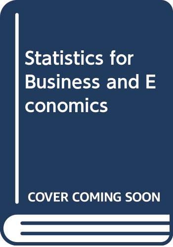 statistics business economics 2nd edition mcclave 0029461154, 9780029461150