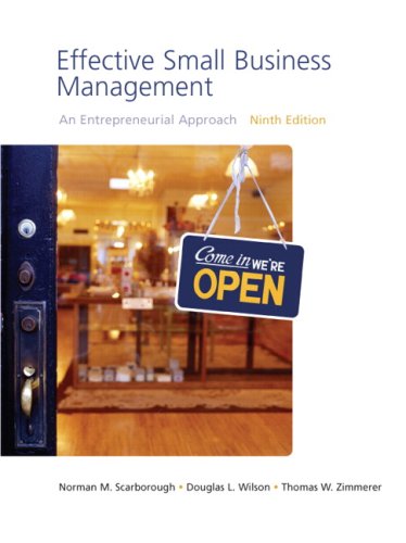 effective small business management value package pck har/cd edition scarborough, norman m., zimmerer, thomas