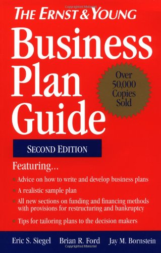 the ernst and young business plan guide 2nd edition ernst & young llp, siegel, eric s., ford, brian r.,