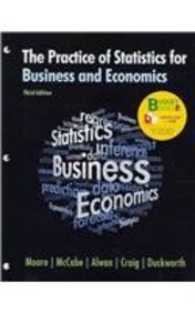 loose leaf version for practice of statistics for business and economics 4th edition moore, david s., mccabe,