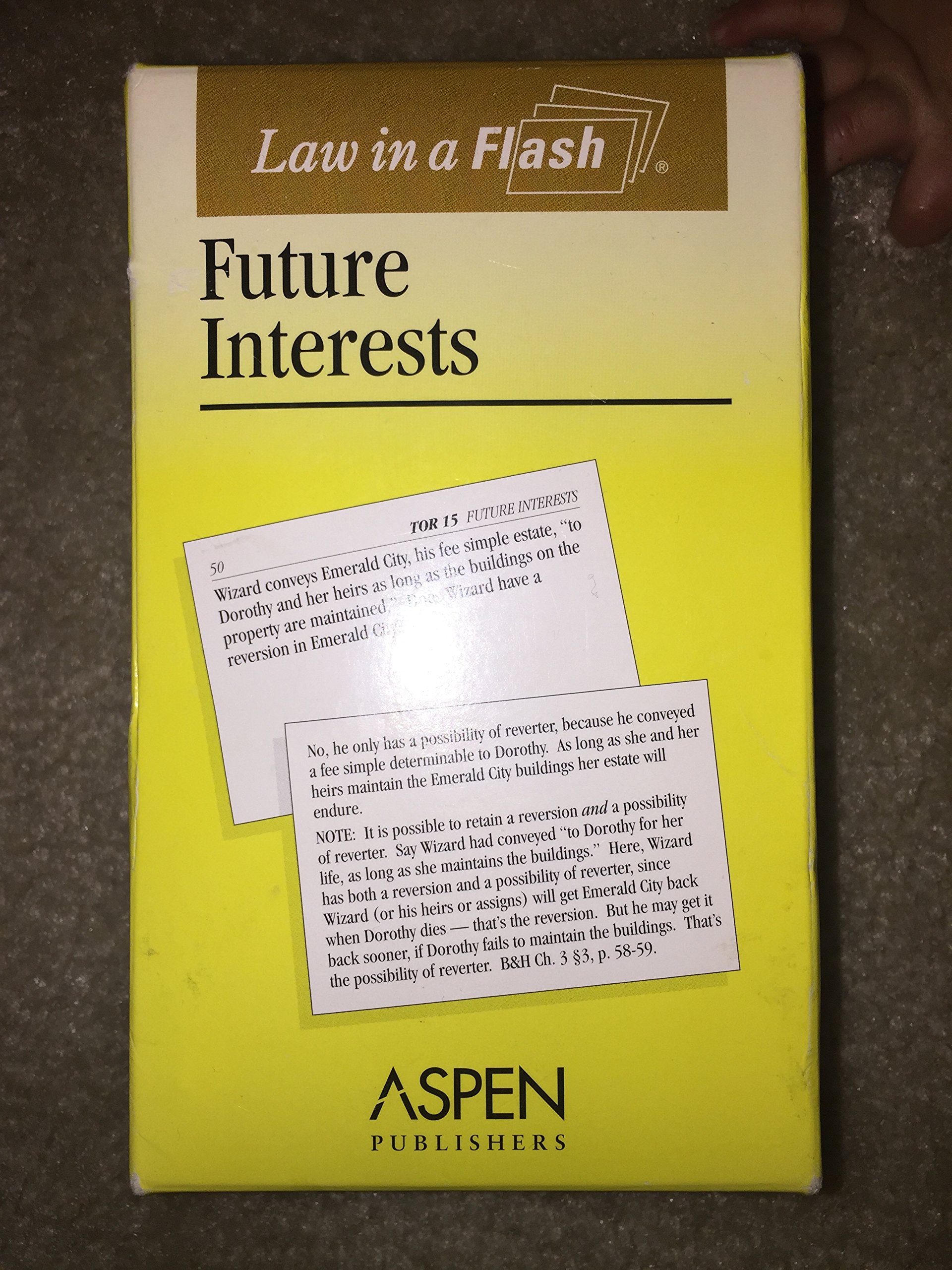 future interests  tba 0735551855, 9780735551855