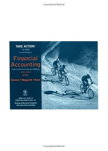 accounting cycle tutorial cd rom to accompany financial accounting tools for business decision making 