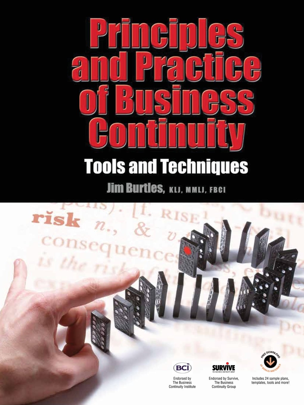 principles and practice of business continuity tools and techniques har/cdr edition jim burtles 1931332398,