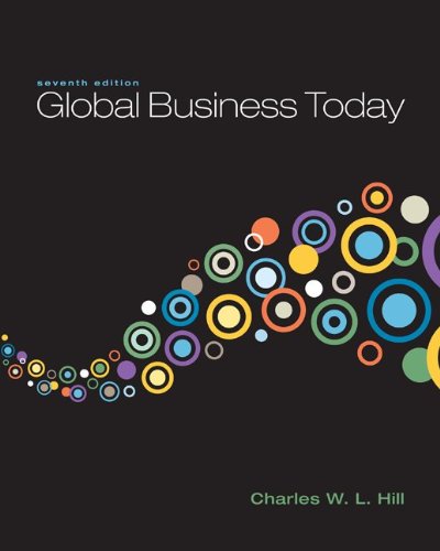global business today plus 7th edition hill, charles w. l. 0077901886, 9780077901882