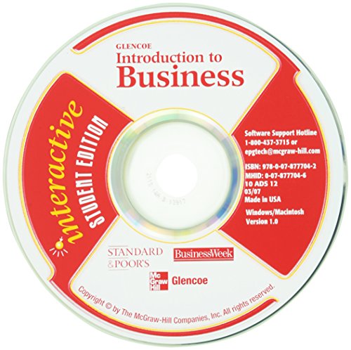 introduction to business interactive cd rom 1st edition mcgraw hill education 0078777046, 9780078777042