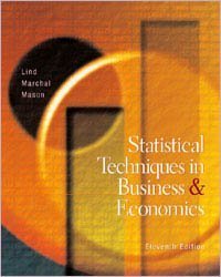 lind/marchal/mason statistical techniques in business and economics 11th edition robert deward mason, william