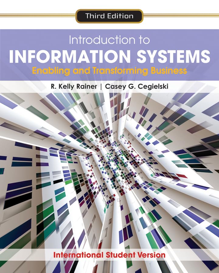 Introduction To Information Systems Enabling And Transforming Business ... image.