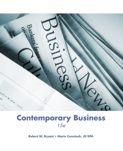 contemporary business 1  gene boone 1118643879, 9781118643877