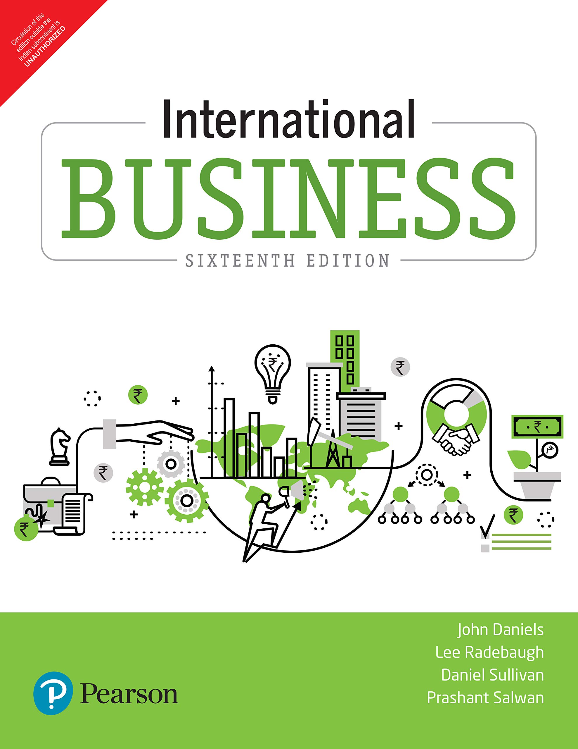 international business th edition  daniels, radebaugh, sullivan et all 9352861884, 9789352861880