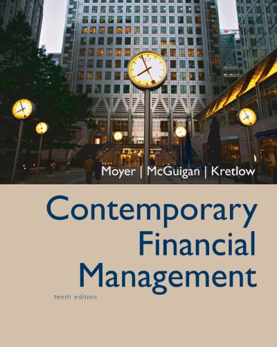 contemporary financial management thomson one business school edition 10th edition moyer, r. charles,