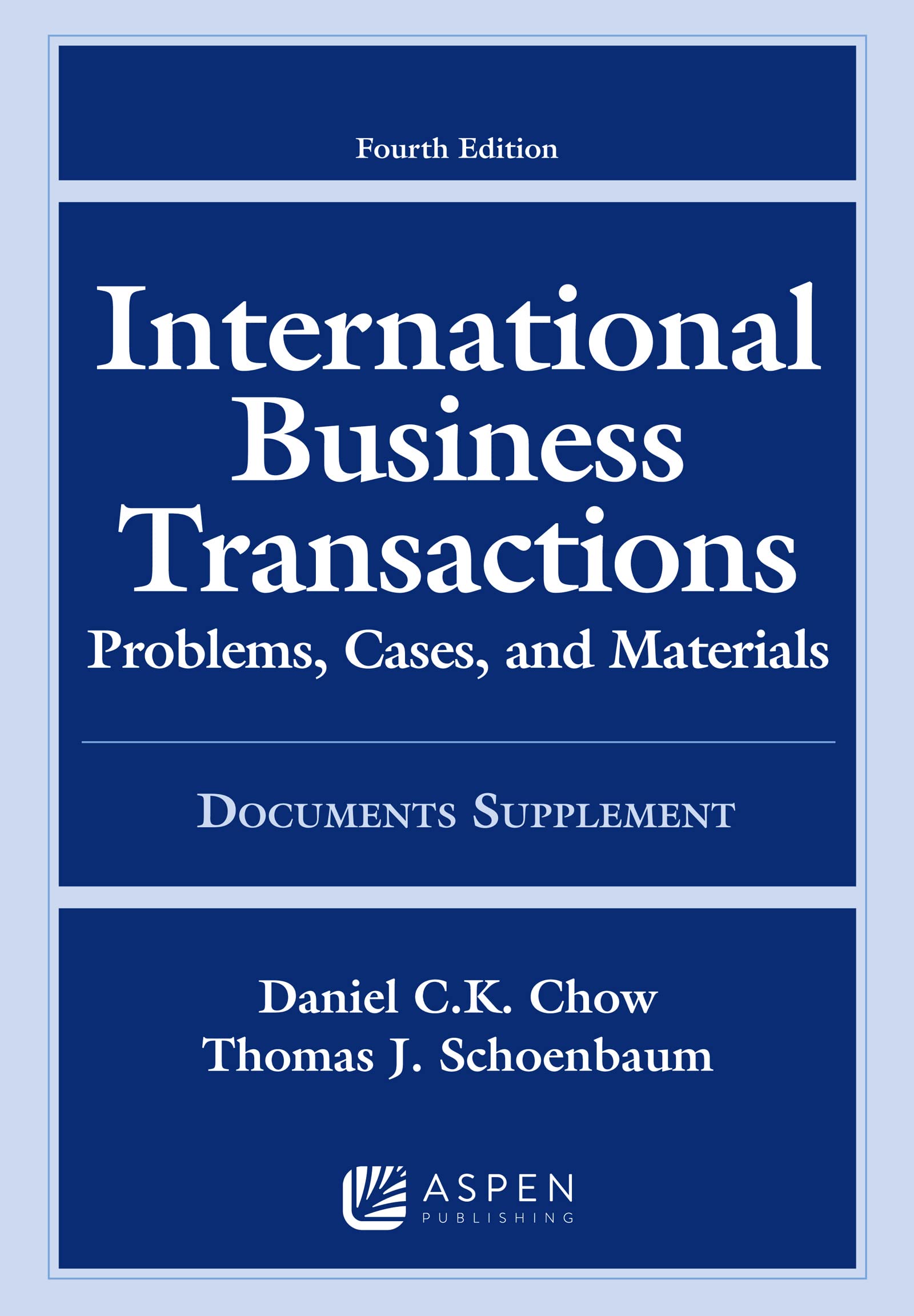 international business transactions problems cases and materials edition documents supplement 4th edition