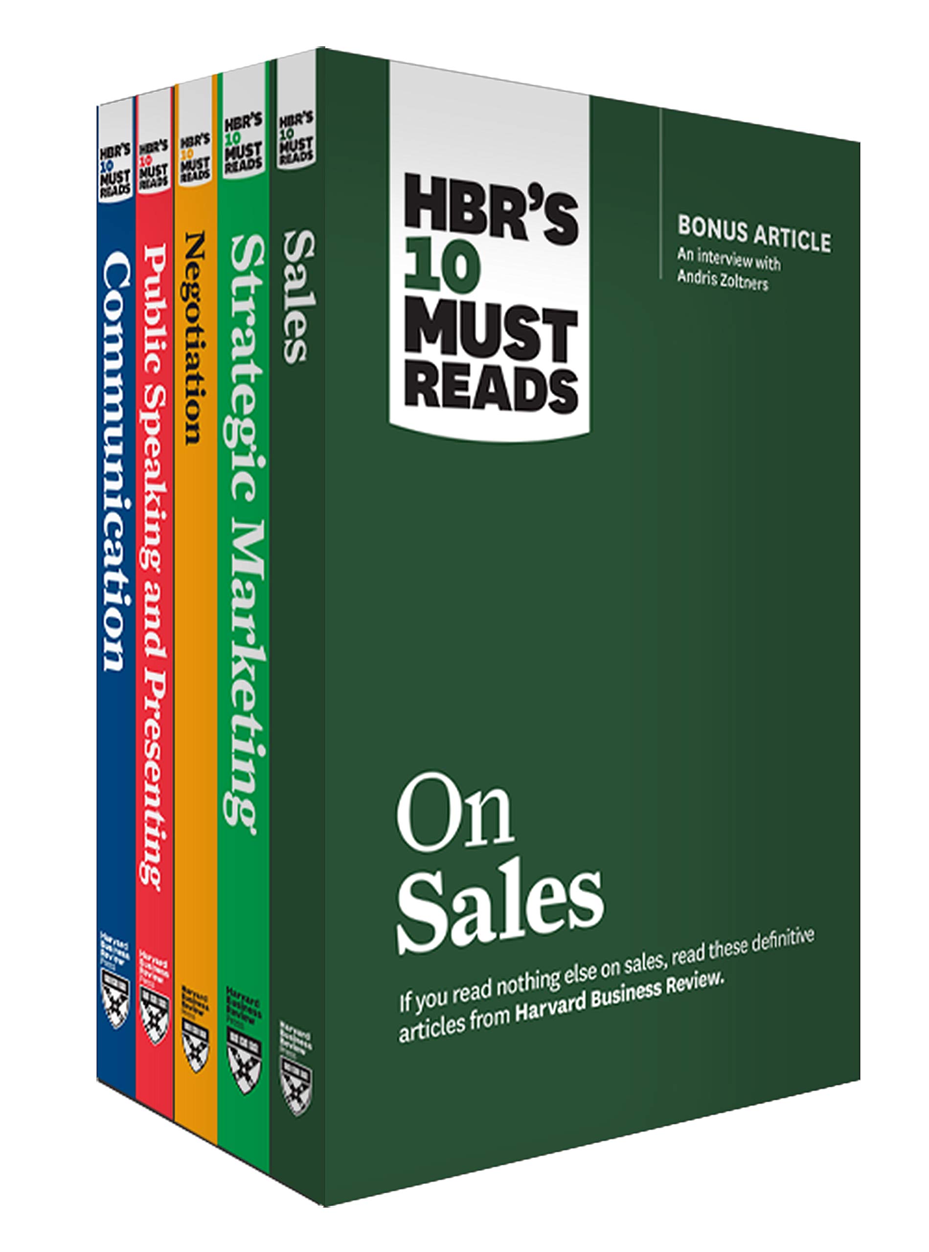 hbrs 10 must reads for sales and marketing collection  review, harvard business 1633699358, 9781633699359