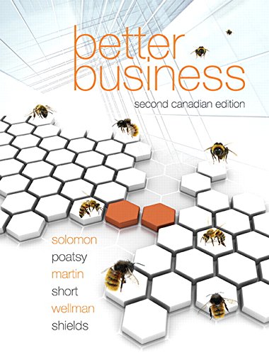 better business second canadian edition 2nd edition solomon, michael, poatsy, mary anne, martin, kendall,