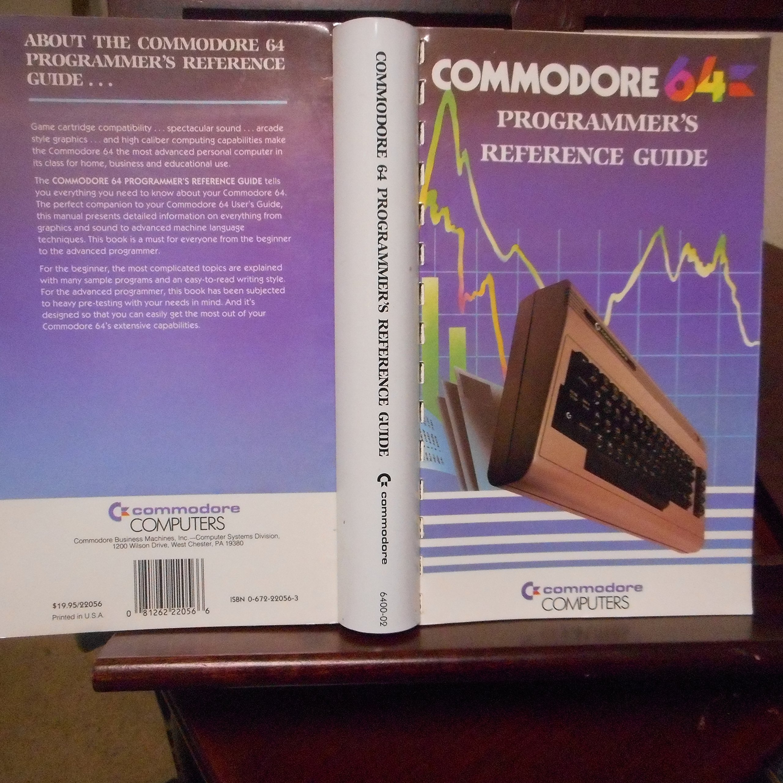 commodore 64 programmers reference guide 1st edition commodore business machines, inc. 0672220563,
