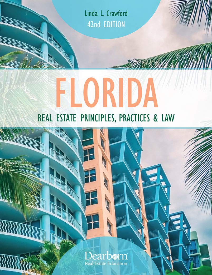 florida real estate prin prac +law  linda l. crawford 1475482132, 9781475482133