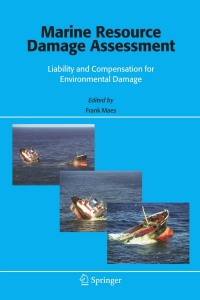 marine resource damage assessment 1st edition f. maes 1402033699, 9781402033698