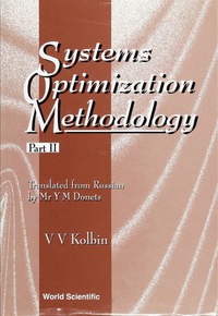 sys optimization methodology 1st edition kolbin vyacheslav v 9810233035, 9789810233037