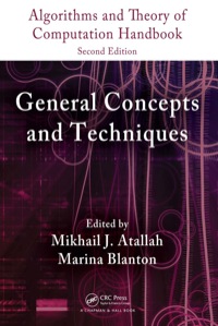 algorithms and theory of computation handbook volume 1 2nd edition mikhail j. atallah, marina blanton