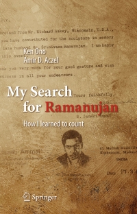 my search for ramanujan 1st edition ken ono, amir d. aczel 3319255665, 9783319255668