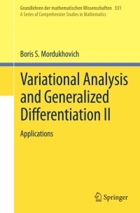variational analysis and generalized differentiation ii 1st edition boris s. mordukhovich 3540254382,