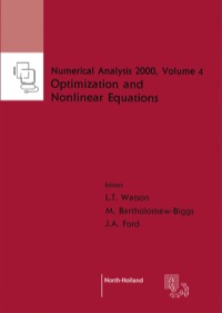 nonlinear equations and optimisation 1st edition watson, l.t., ford, j.a., bartholomew biggs, m. 0444505997,