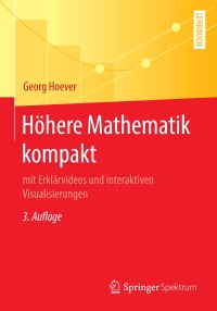 h here mathematik kompakt 3rd edition georg hoever 3662620790, 9783662620793