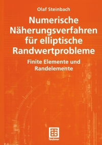numerische n herungsverfahren f r elliptische randwertprobleme 1st edition olaf steinbach 3519004364,