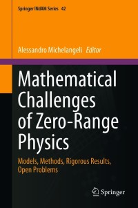 mathematical challenges of zero range physics 1st edition author 3030604527, 9783030604523