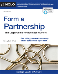 form a partnership 11th edition denis clifford, ralph warner 1413327893, 9781413327892